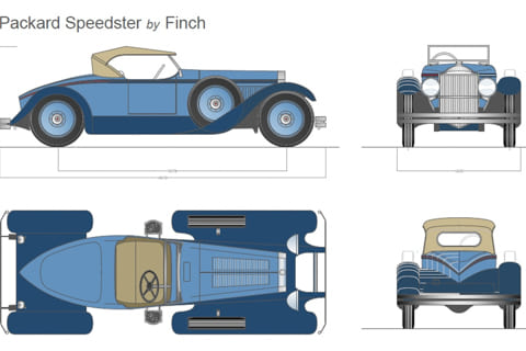1929 Packard Speedster Special