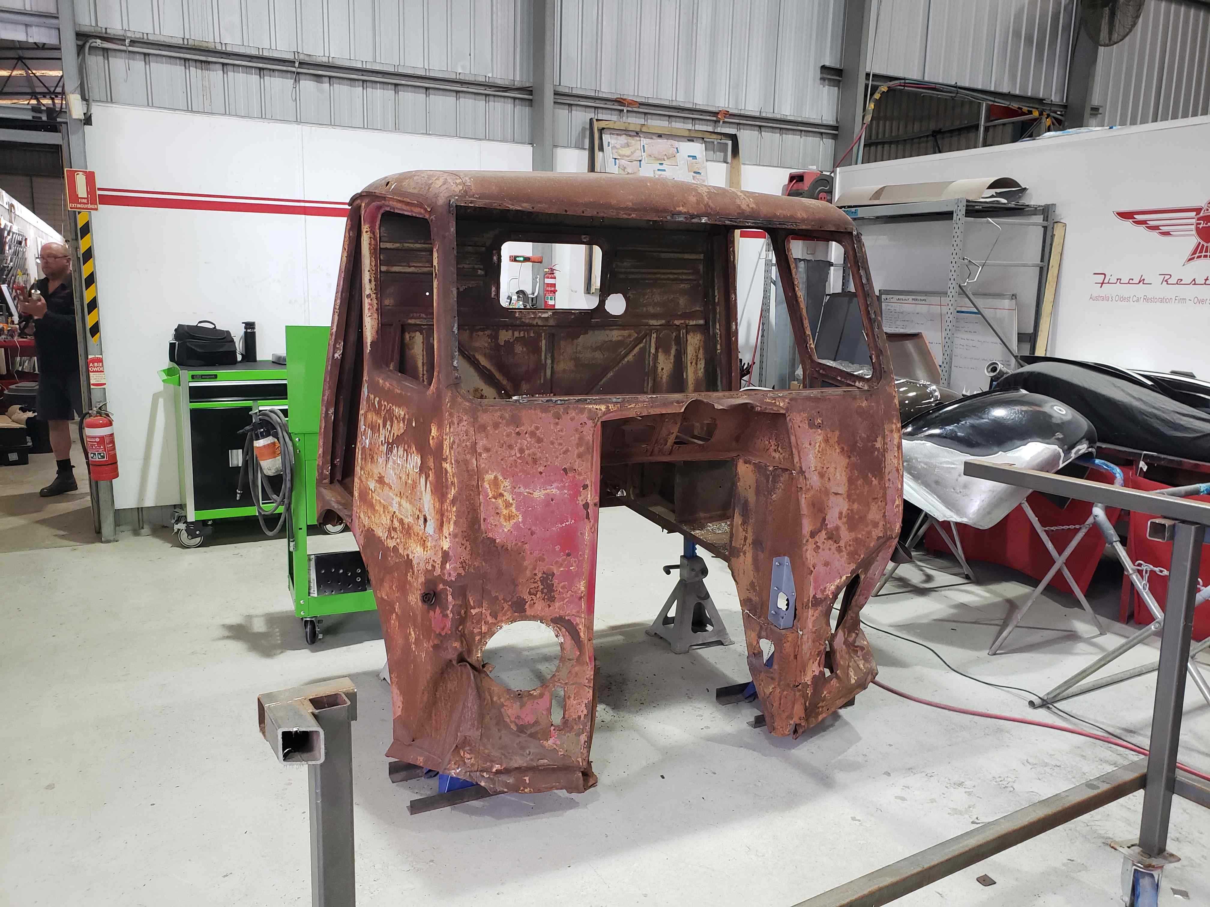 Restoring Trucks at Finch Restorations