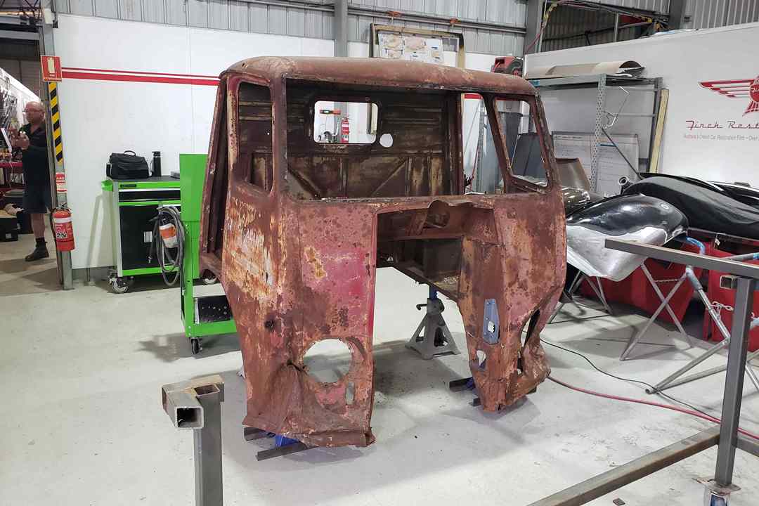 Restoring Trucks at Finch Restorations
