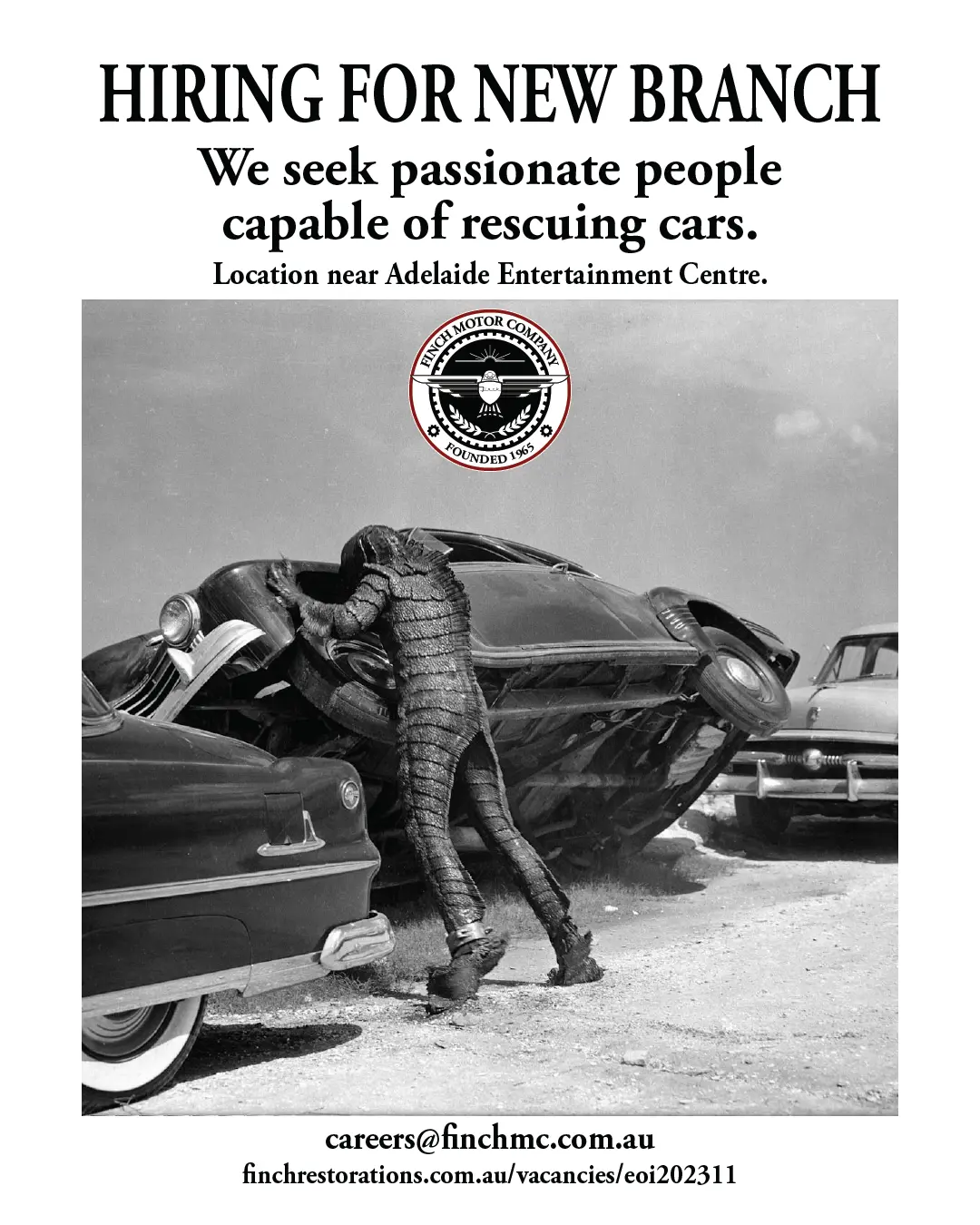 Car Rescuers Wanted