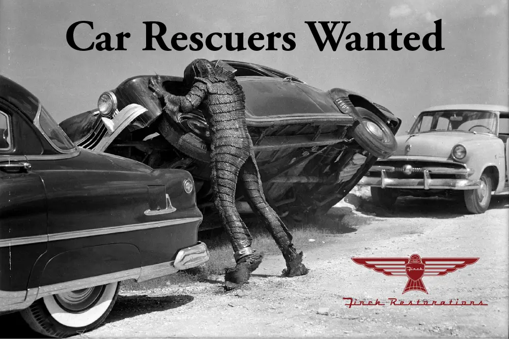 Finch Restorations - Car Rescuers Wanted