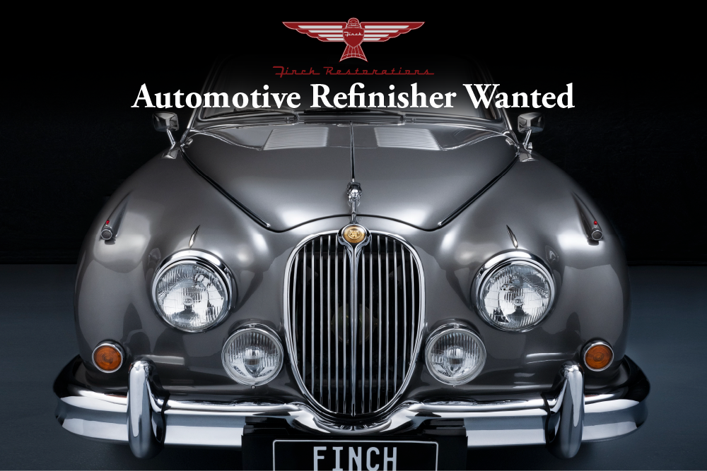 Finch Restorations seek an Automotive Refinisher / Spray Painter