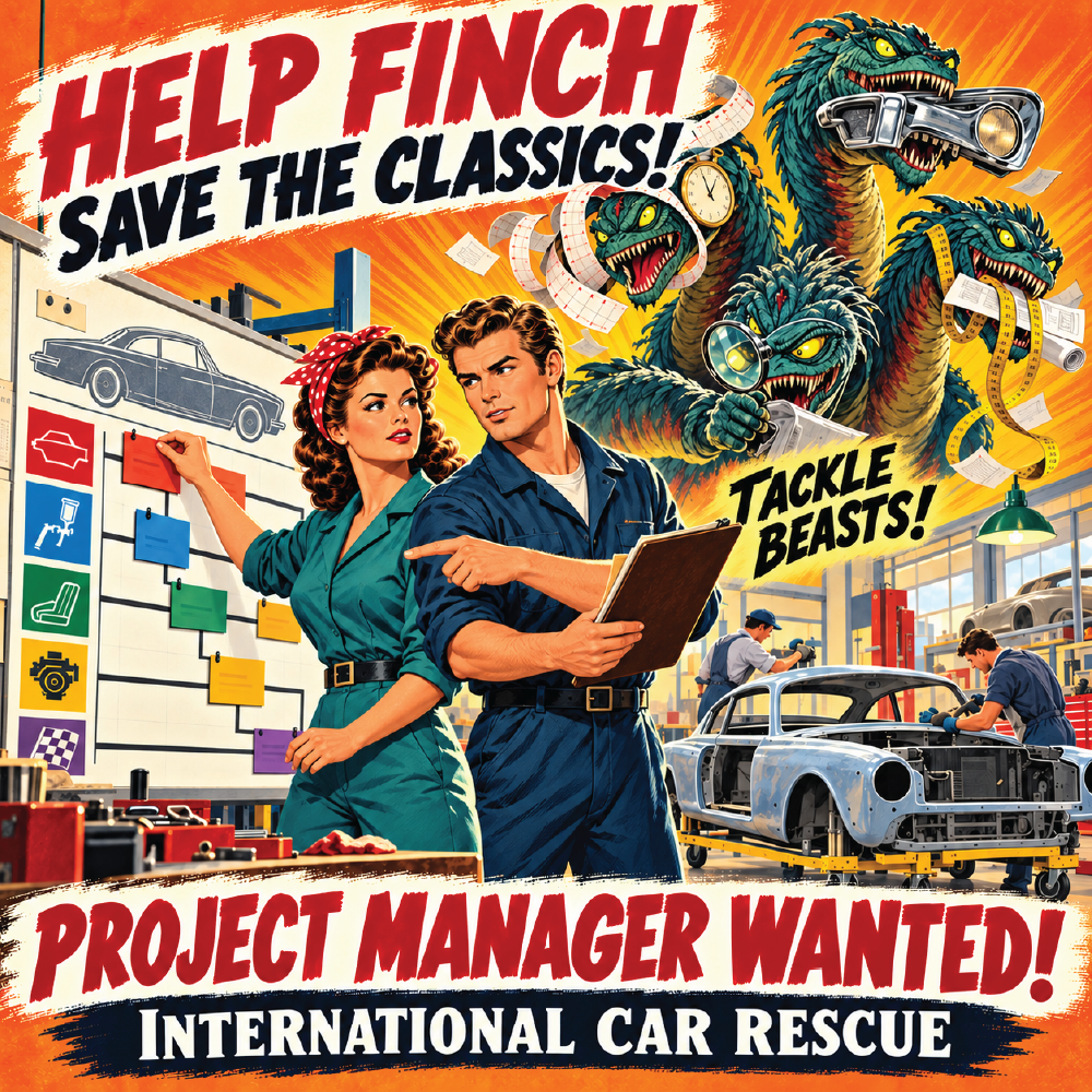 Finch Restorations - Project Manager