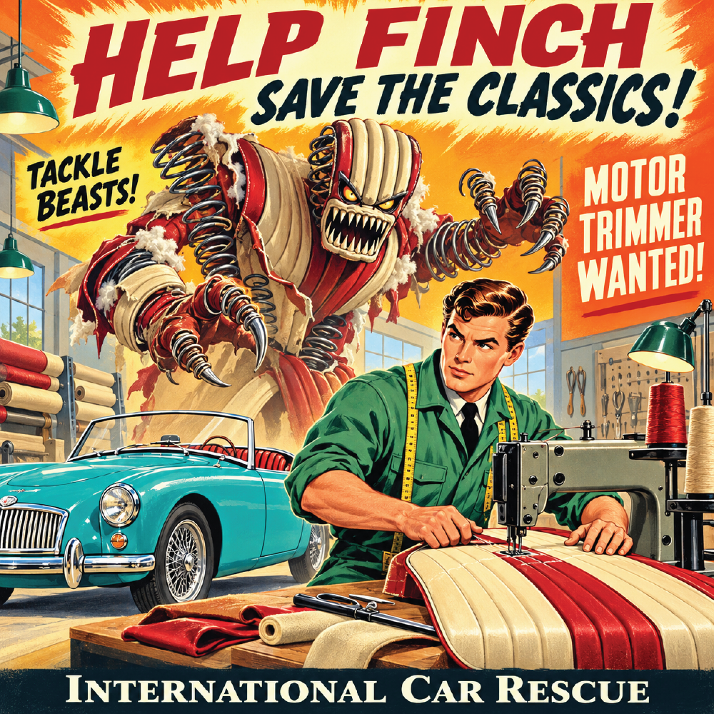 Finch Restorations - Motor Trimmer Wanted